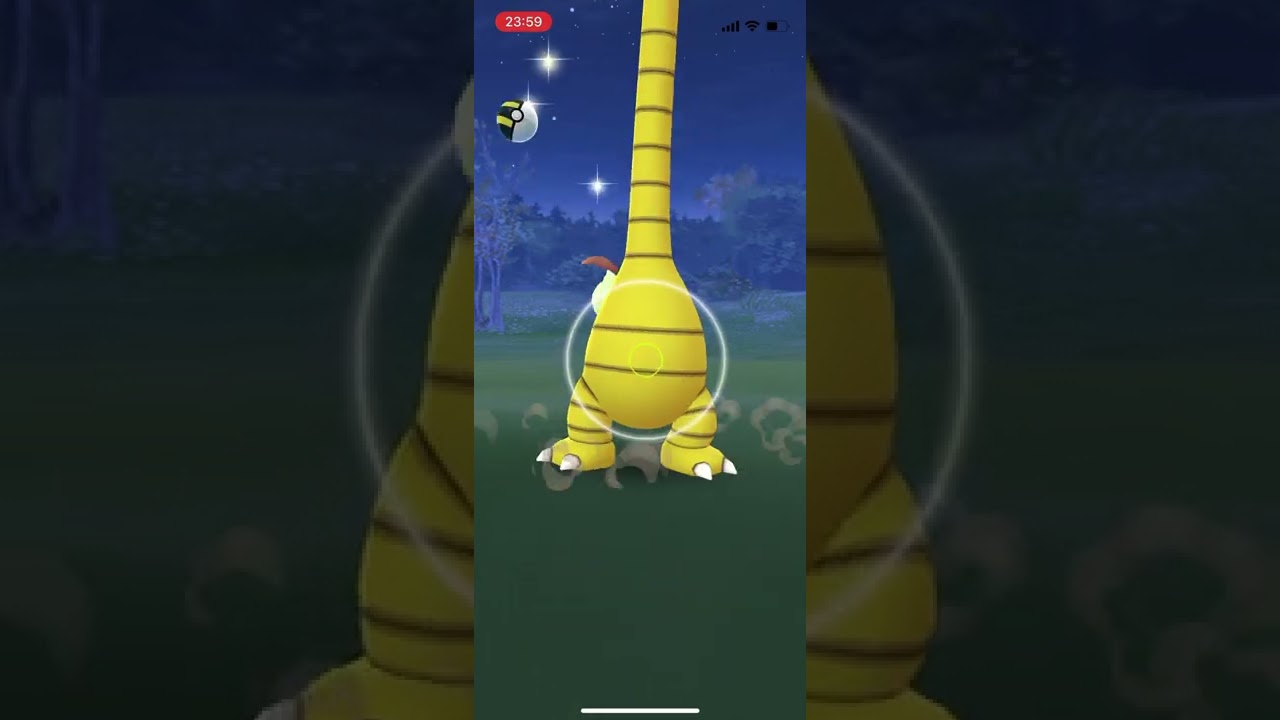 【ポケモンGO】宇都宮さん発表後に大量発生したアローラナッシーから色違い！　#shorts