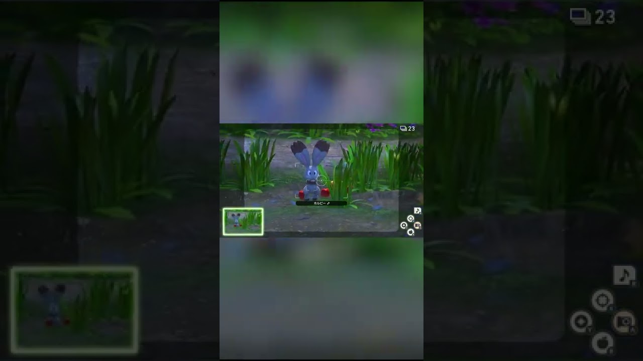 【Newポケモンスナップ NEW POKÉMON SNAP】唐突に始まるホルビーのお散歩 #shorts