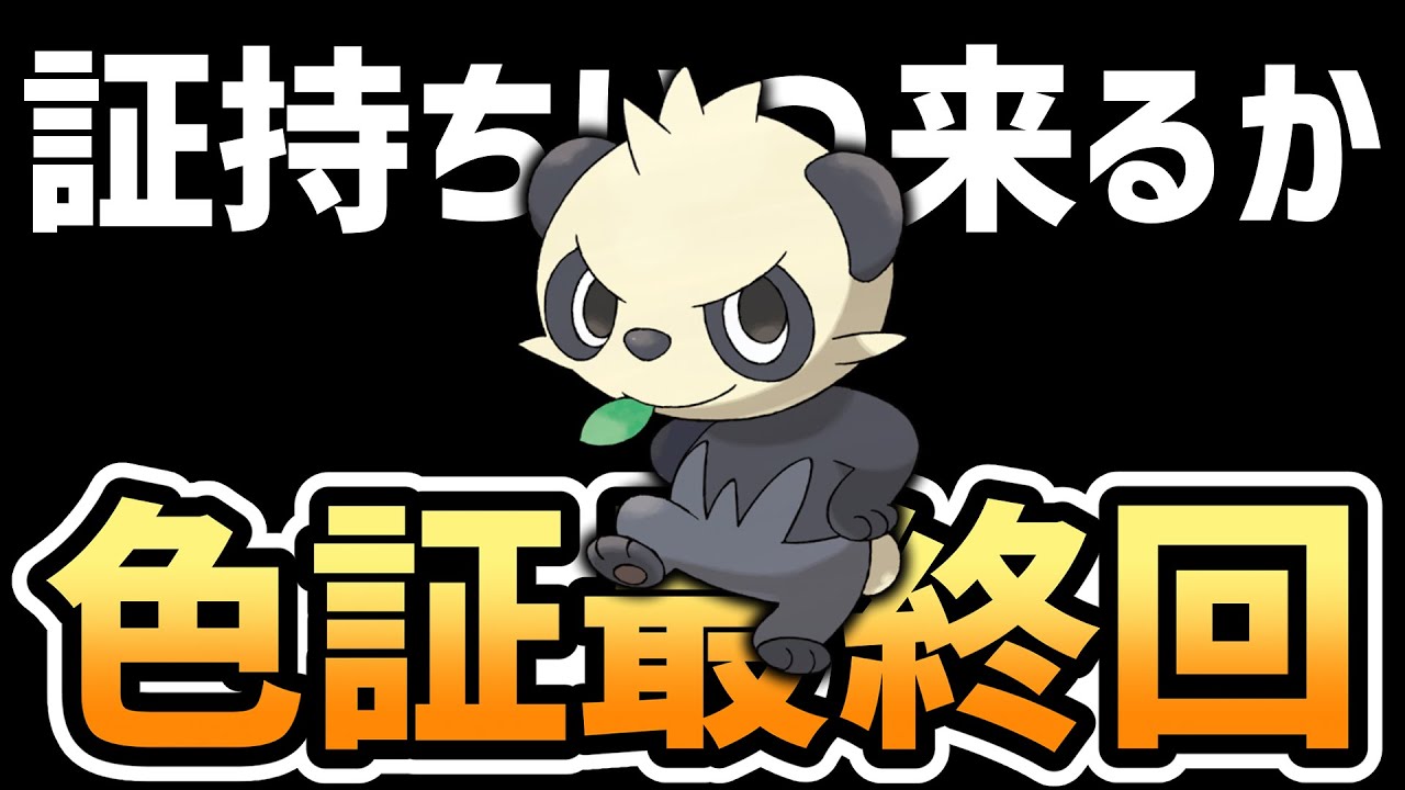 【ポケモン剣盾】今夜こそ出るか、ヤンチャム色証厳選！【最終日:色6匹】