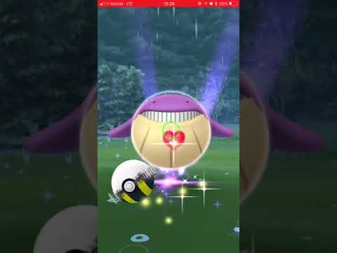 色違いホエルコの光り方がずれている？ポケモンGO