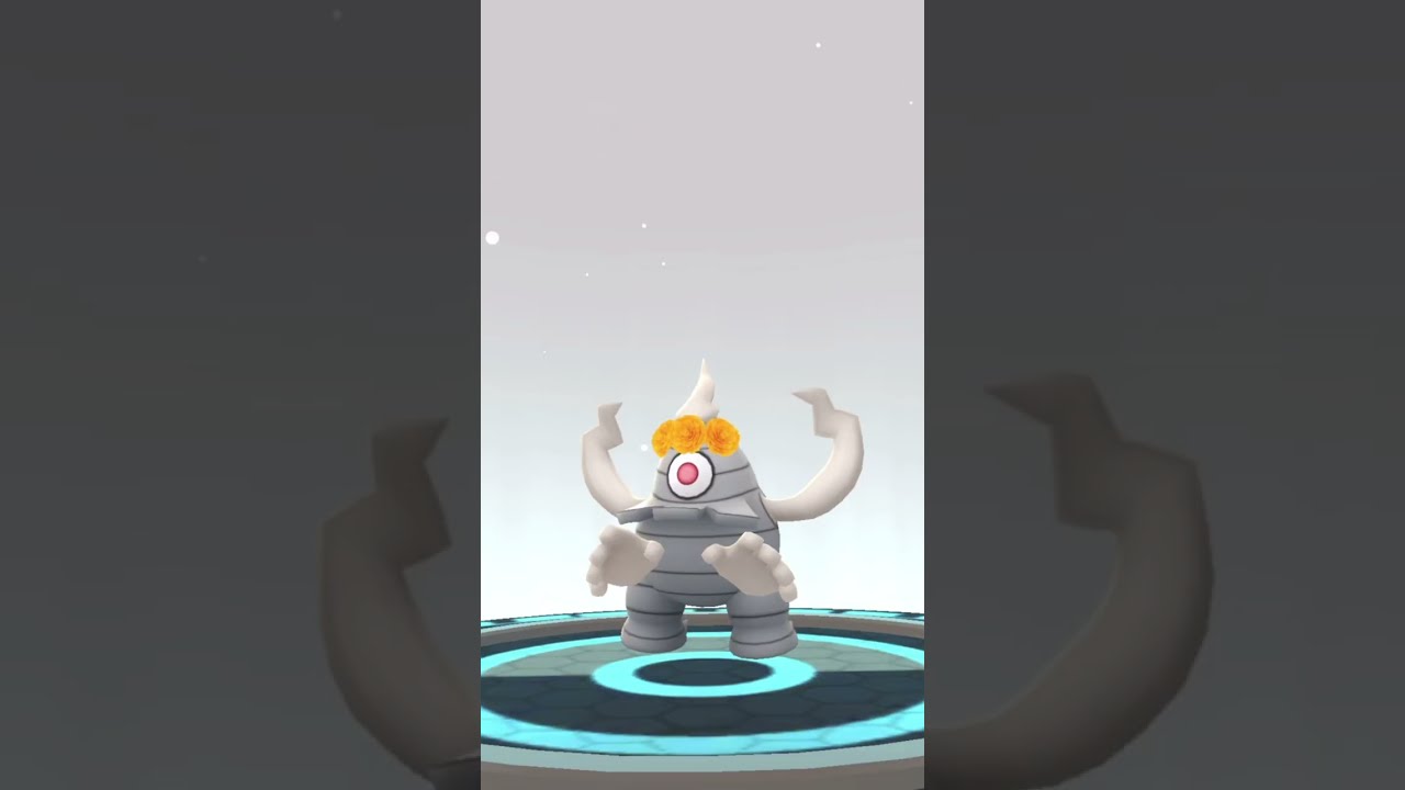 【ポケモンGO】花飾りヨマワル、進化させても可愛いよ！！【Pokémon GO】