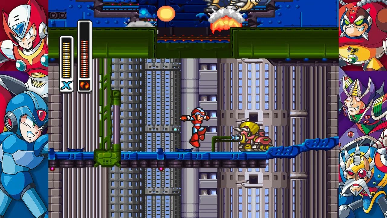 【ロックマンX アニバーサリー コレクション1】　久々ロックマンX2　①プロローグ～ホイール・アリゲイツ