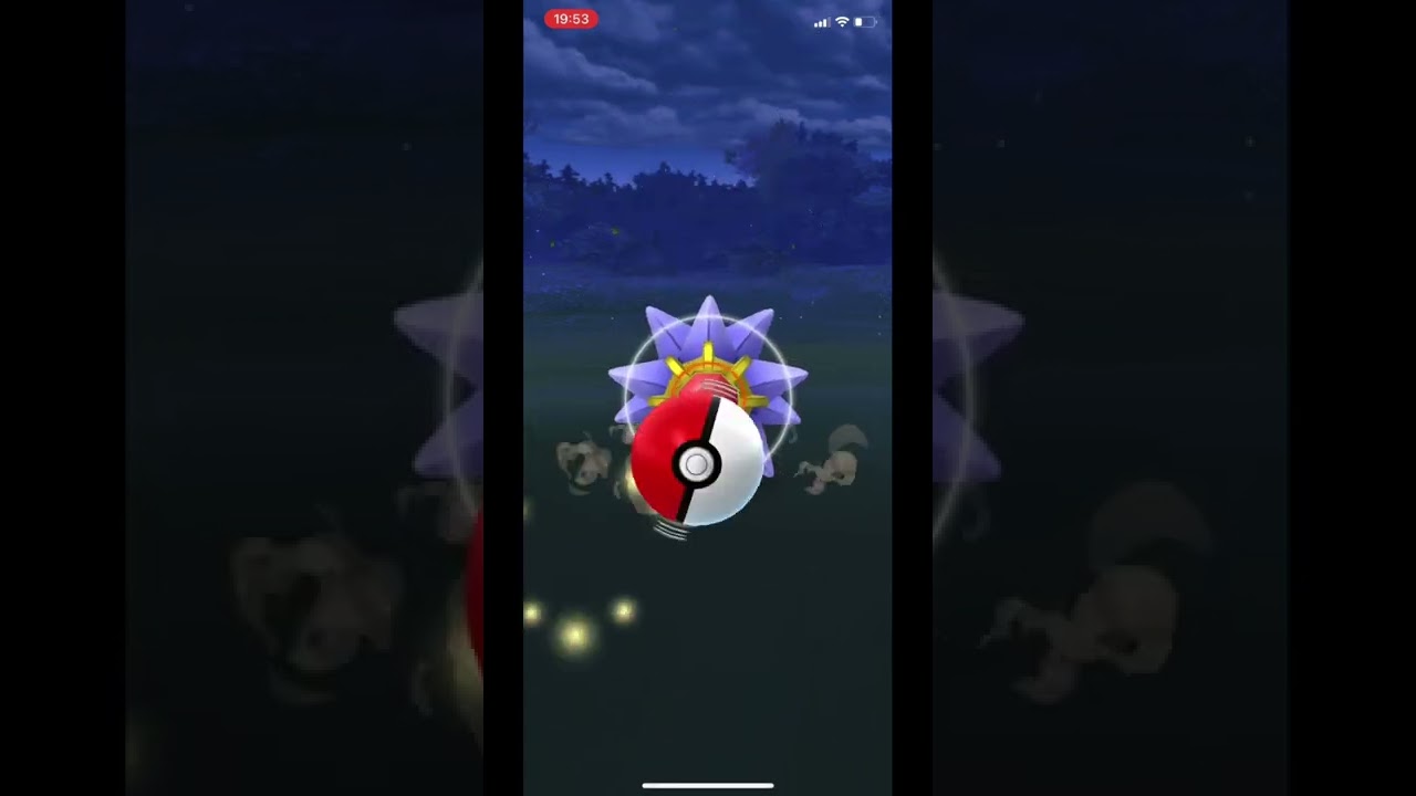 ポケモンGOでスターミーをゲット！