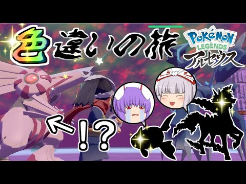 【レジェンズアルセウス】色違いサバイバルの旅！【パート2】【ゆっくり実況】