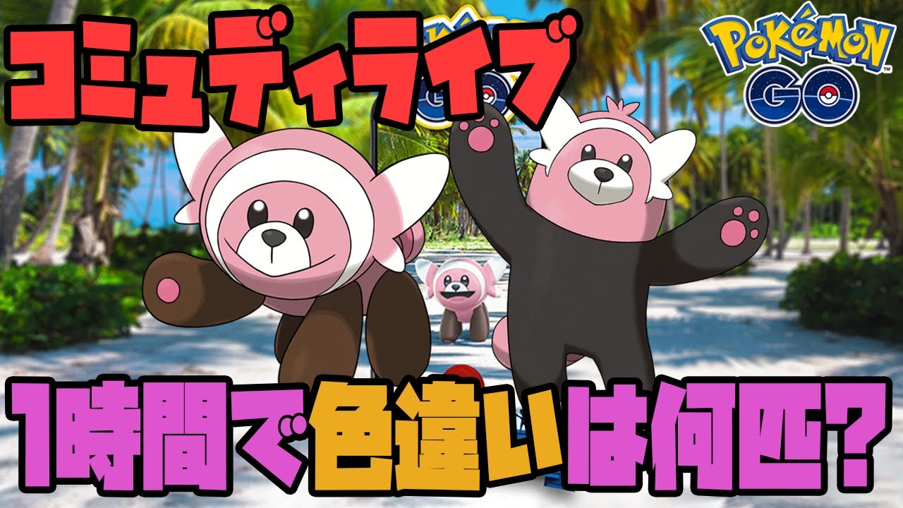 【 コミュニティデイ ヌイコグマ キテルグマ 】🧸 コミュデイ1時間で ヌイコグマ 色違い は何匹ゲットできるのかチャレンジ！🧸 in吉祥寺 【 ポケモンGO 】