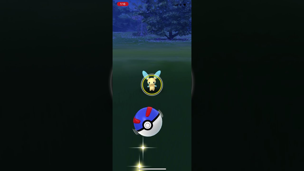 【ポケモンGO】マイナン　エクセレントスロー　＃Shorts