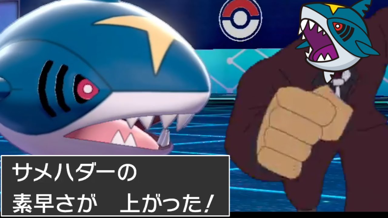 【ポケモン剣盾】止まらねえサメハダーが環境にぶっ刺さりな件【おまけ付き】