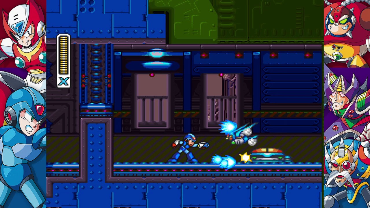 ロックマンXアニコレ　X2プレイ動画part3　ホイール・アリゲイツステージ