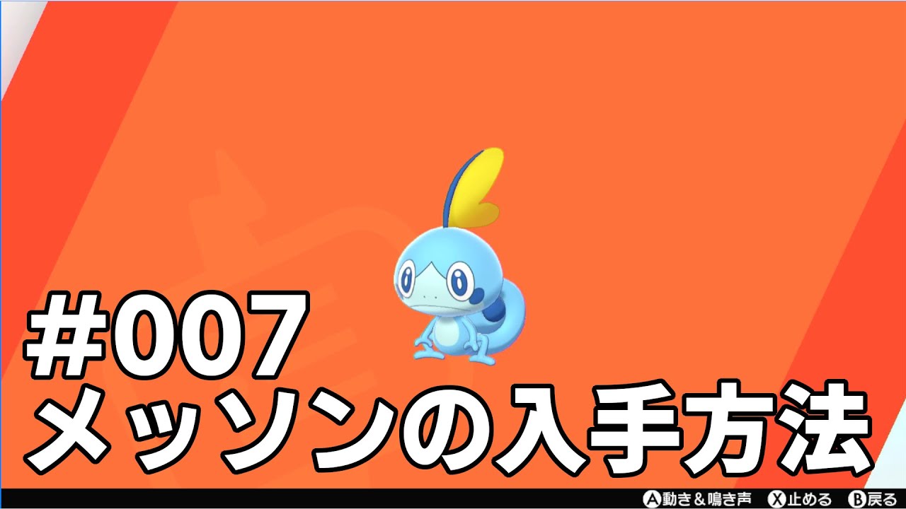 メッソンを探している方に見てほしい動画