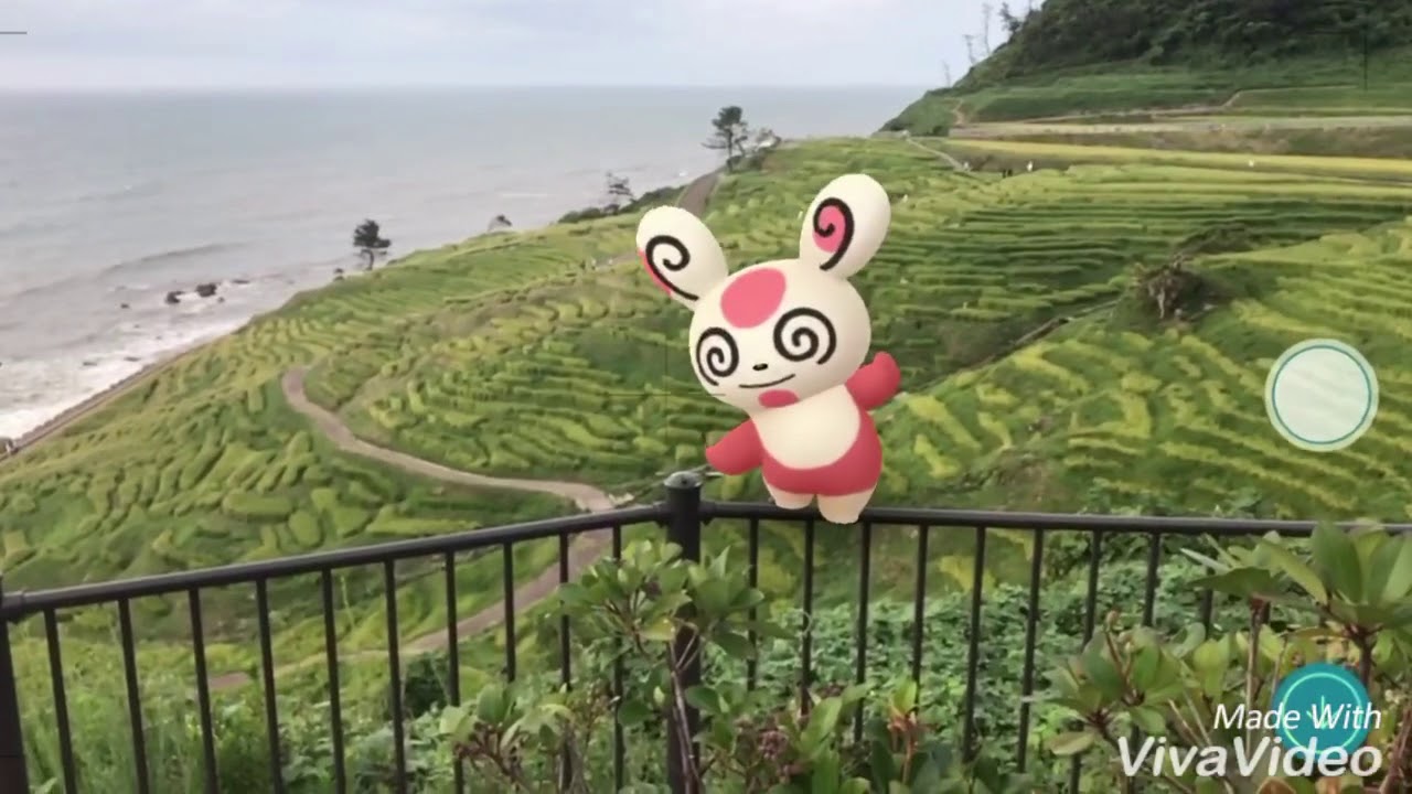 ポケモンGO パッチールで遊ぶ動画