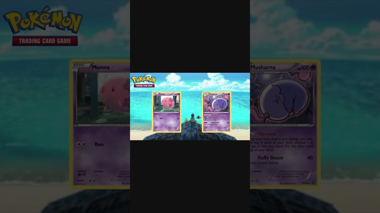 Pokemon cards from Unova region | #munna  # Musharna    | #shorts