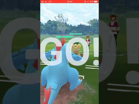 アーマルドとオムスターのいわわざはジワジワと効くのがわかる動画。ポケモンGO！PvP対人戦ハイパーリーグ