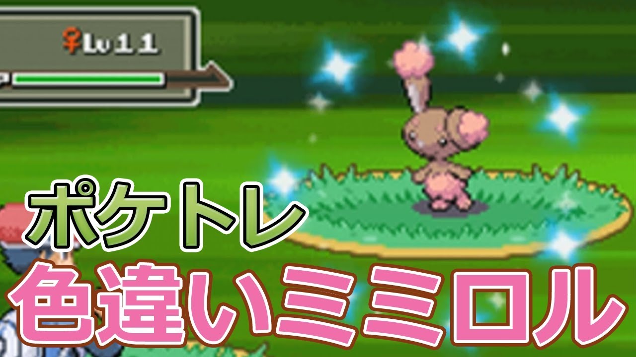 【ポケモンPt】ポケトレで色違いミミロルゲット！【ポケモンプラチナ】