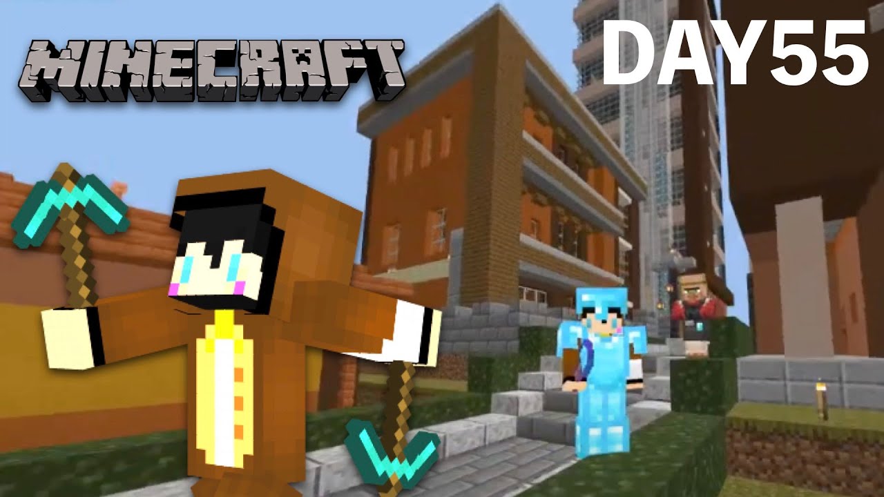 【マイクラ】DAY55 今日は安定してくれ！【ピジョンスタジオ】