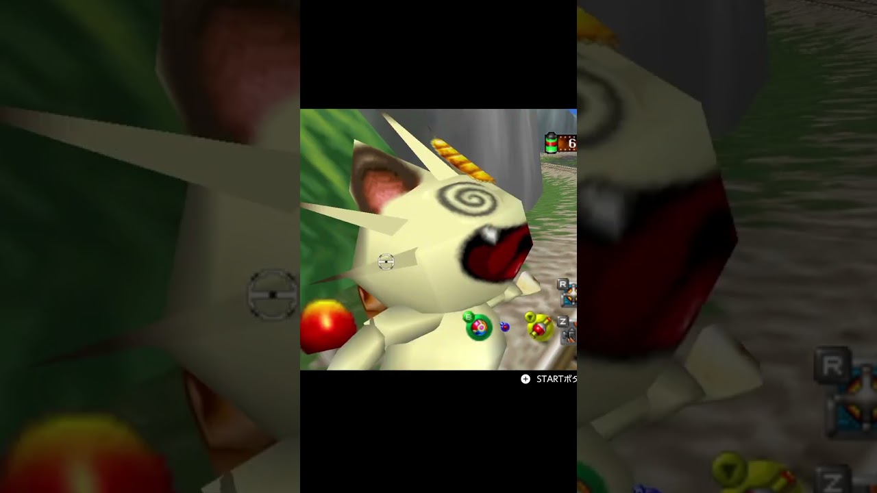 【ポケモンスナップ】ニャースをシバきたい！【NINTENDO 64】