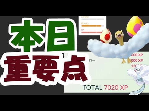 【ポケモンGO】今〇〇しない！今日のお得な重要ポイント【チルットコミュニティデイ】