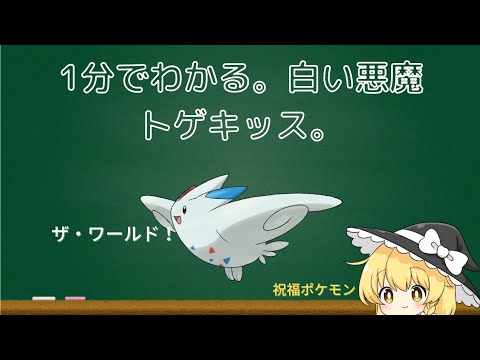 忙しい人のための白い悪魔トゲキッス解説  【ゆっくり解説】