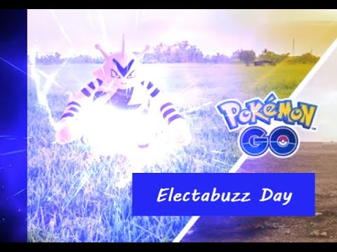 【ポケモンGO】Electabuzz Day ＃125 エレブー ☆shiny☆