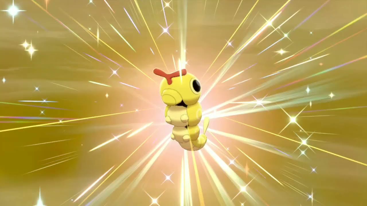 色違いキャタピー進化【剣盾Version】キャタピー、トランセル、バタフリー