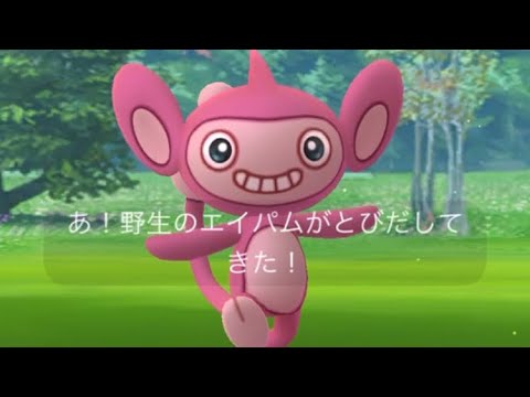 【ポケモンGO】エイパム色違いゲットした瞬間！ #shorts