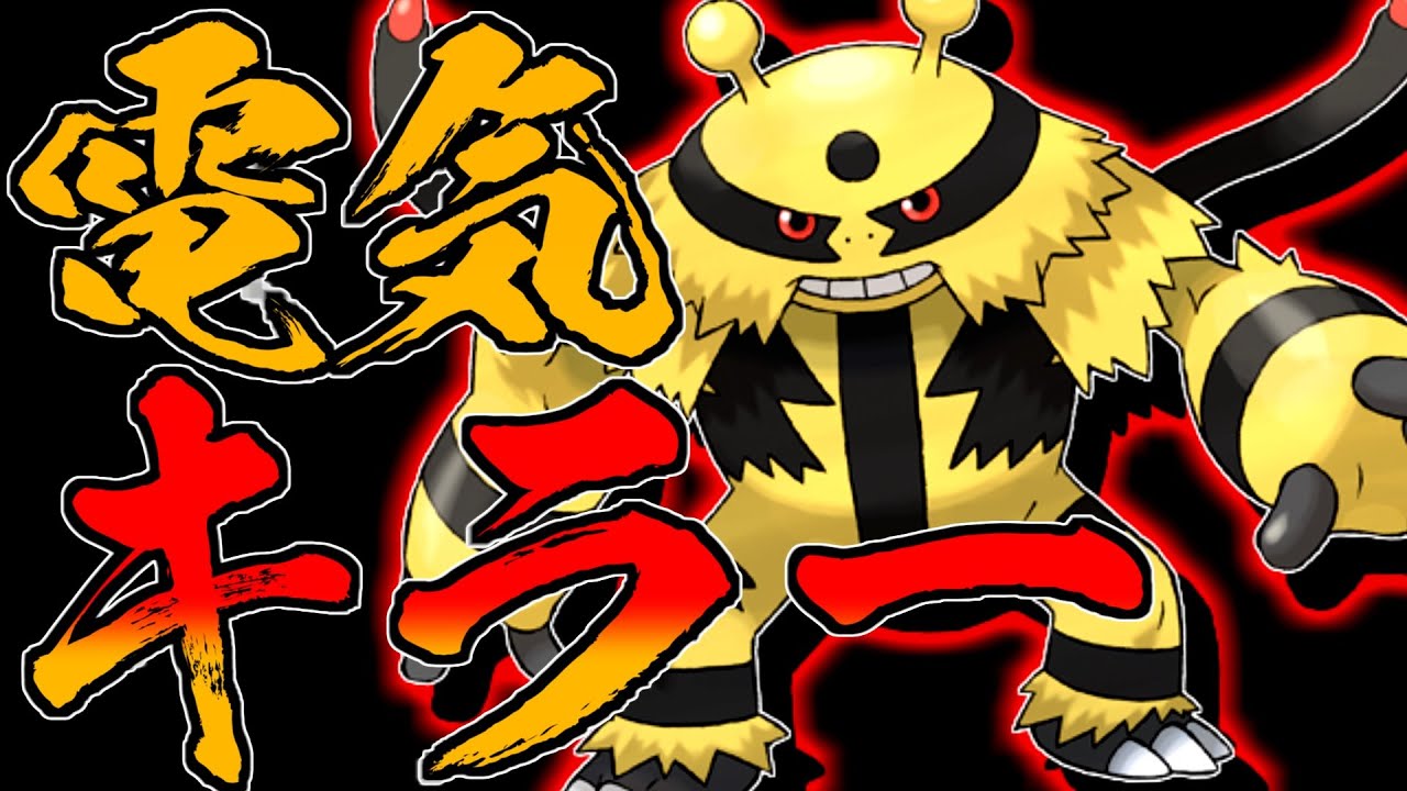 電気キラー！エレキブル育成論対策！性格、技構築、戦い方、徹底解説！【ポケモン剣盾】【冠の雪原】