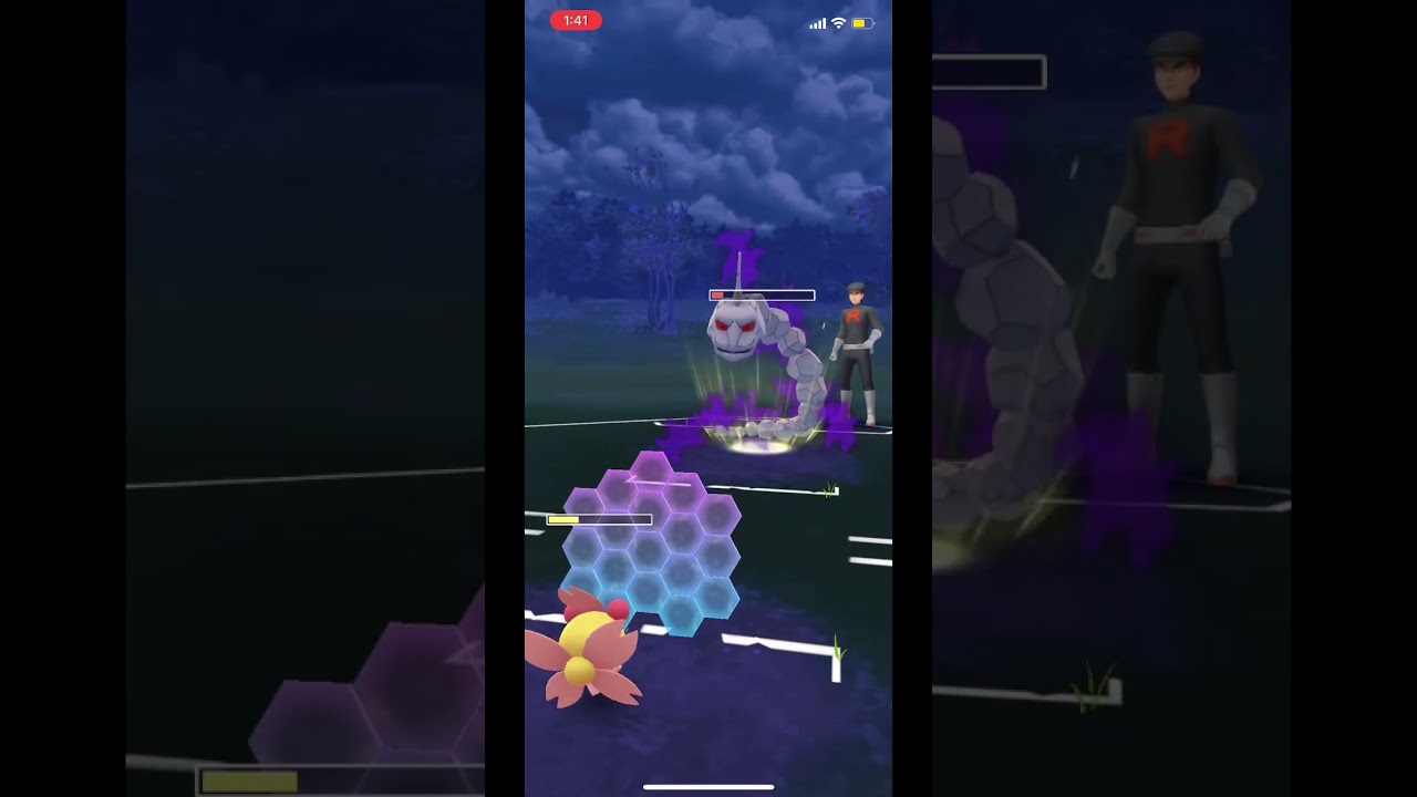 チェリム艦隊でロケット団に挑む！弱点ついてれば勝てる説　#ポケモンgo  #チェリム