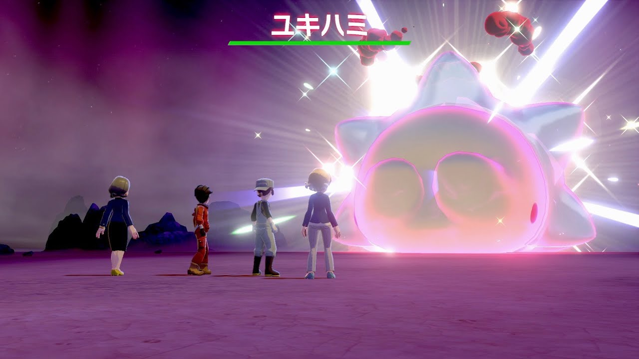 色違いユキハミGETの瞬間とモスノウへ進化【ポケモン剣盾】