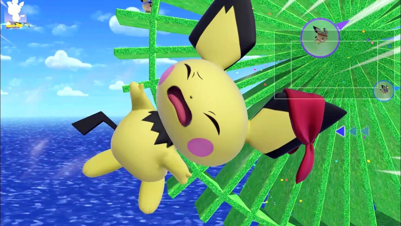 ピチューちゃんの撃墜装置未公開シーン【スマブラSP】