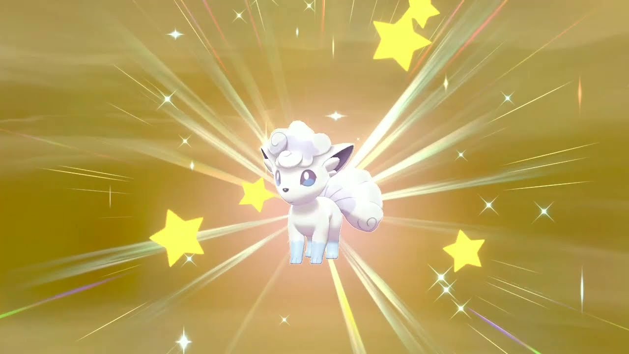 色違いアローラロコン進化【剣盾Version】ロコン、キュウコン