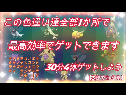 色違い最高効率ゲット　#ポケモンSV #ノコッチ #サナギラス #バンギラス #モノズ #サザンドラ #ヤミラミ #ヤトウモリ#エンニュート #アサナン #チャーレム #ストリンダ― ＃色違い