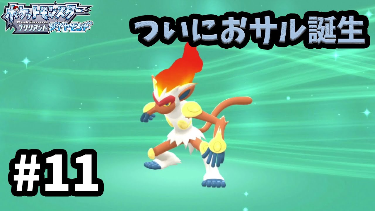 【ポケモンBDSP #11】ゴウカザルはよいぞ【ダイパリメイク】