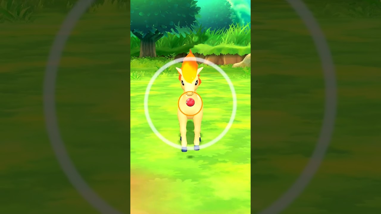 pokemon let's Go pikachu | catch ponyta