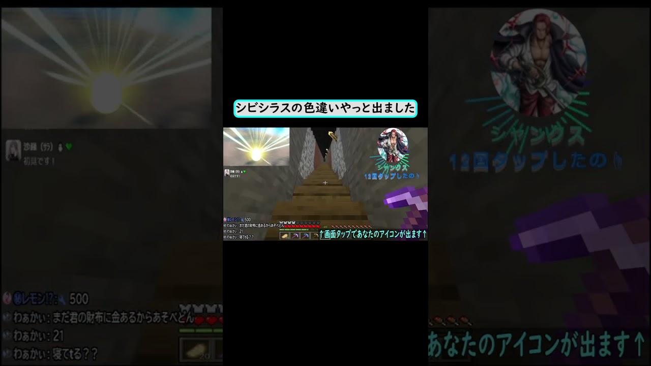 シビシラスの色違いでました（伝統ワイプ芸）#shorts