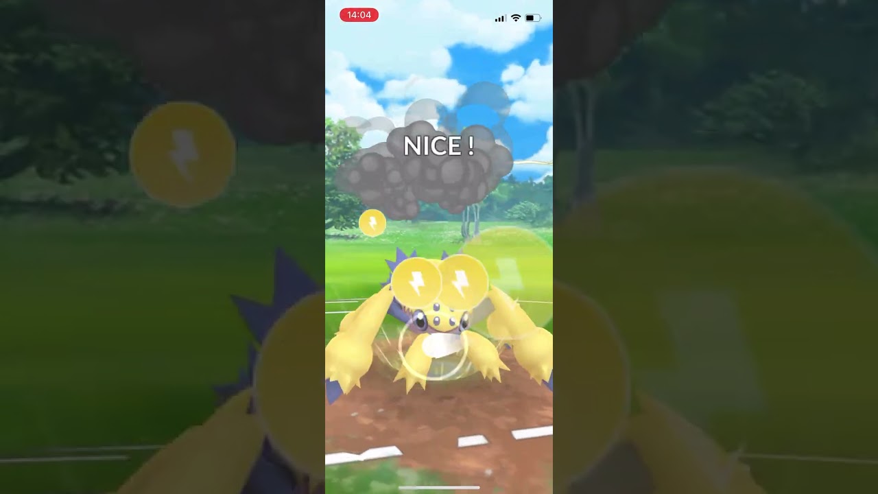 大山鳴動してデンチュラ一匹【ポケモンGO　GO BATTLE LEAGUE】（スーパーリーグ）#shorts