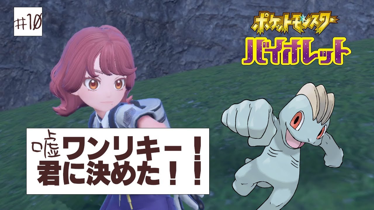 【ポケットモンスターSV】噓松ワンリキー奮闘Vlog#10