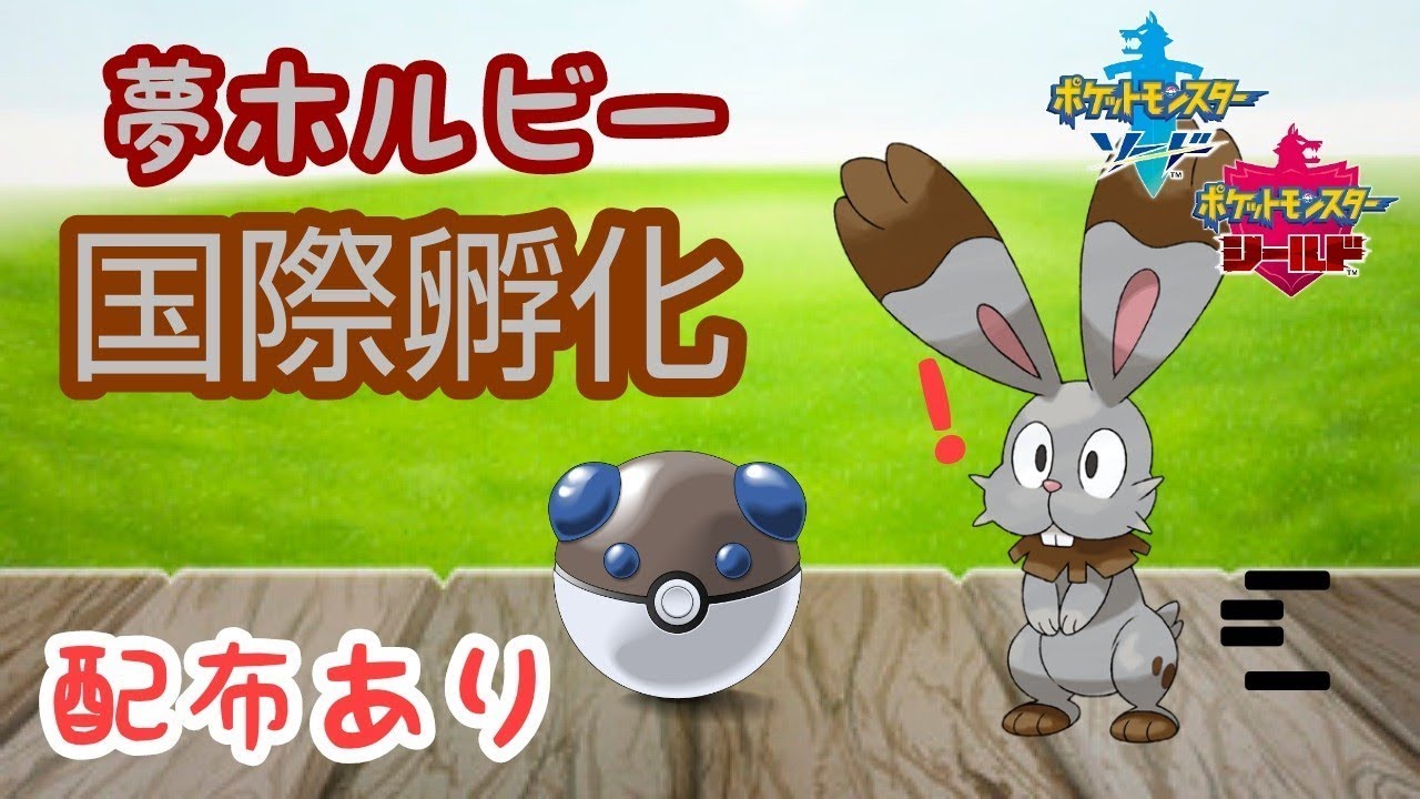 夢ホルビー  148匹目にて光る♪【ポケモン剣盾】【色違い神社】【配布】