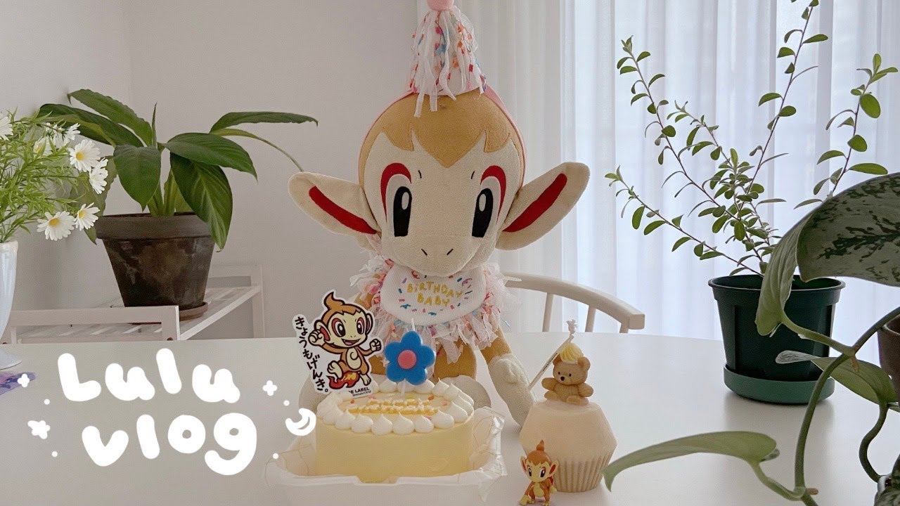 [ vlog ] 👥: ぬいの誕生日を本気でお祝いする人がいるって？🙊: 息子ですけど / さだの14歳誕生日 / ポケモン / ヒコザル / オタクvlog (sub)