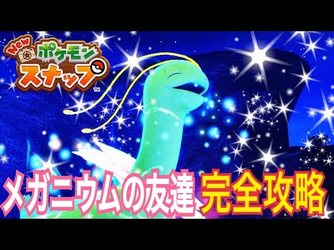 【Newポケモンスナップ攻略#03】メガニウムの友達完全攻略！！