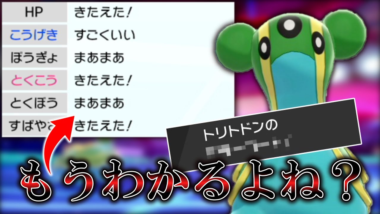 こうする理由、もうわかるよね？基本的にどんなポケモンにも対応できる「トリトドン」が色々と優秀過ぎる件【ゆっくり実況】【ポケモン剣盾】