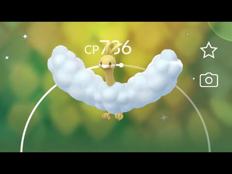 【ポケモンGO】色違いチルットをチルタリスに進化！#shorts