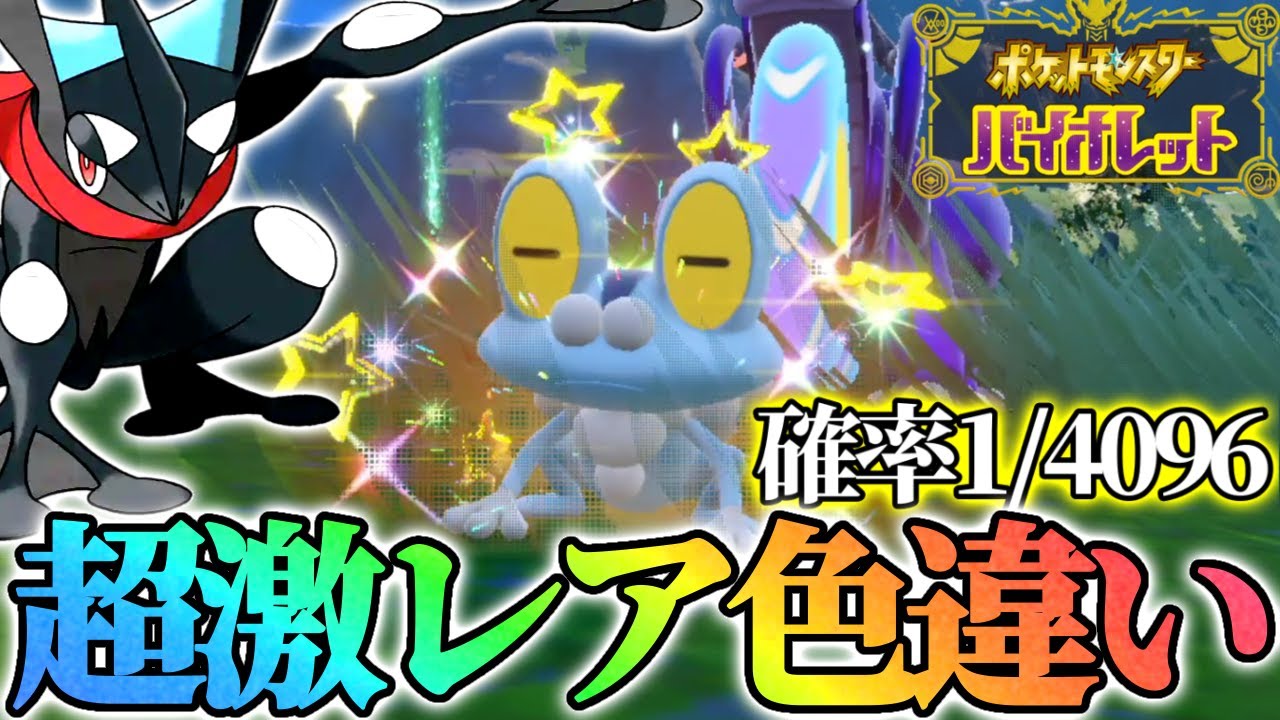 【まあまあ奇跡】豪運すぎたケロマツ色違いwww【ポケモンsv】