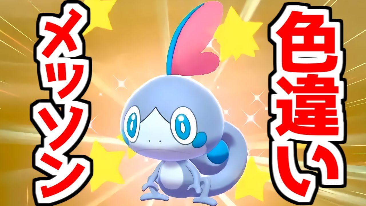 【ポケモン剣盾】色違いメッソンがついに出たぞ！【ポケモンソード・シールド】