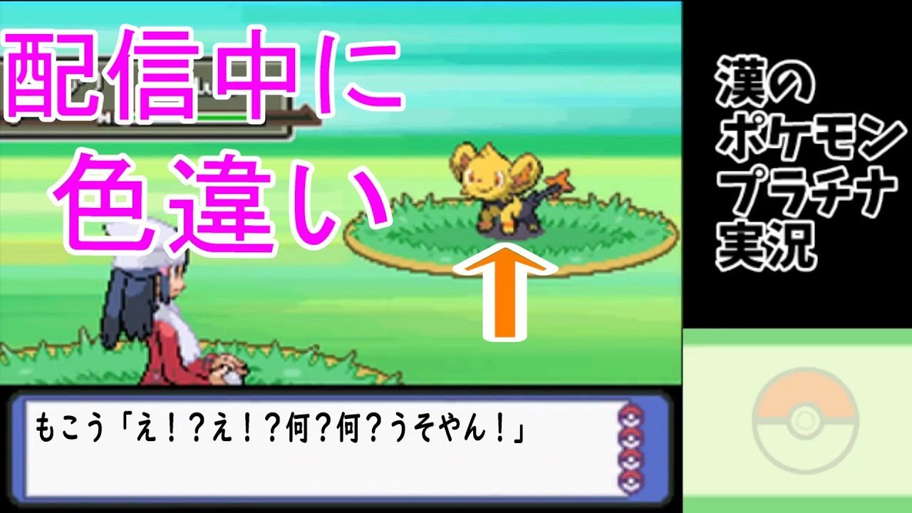 色違いのコリンクを配信中にだすもこう【2019年4月27日】