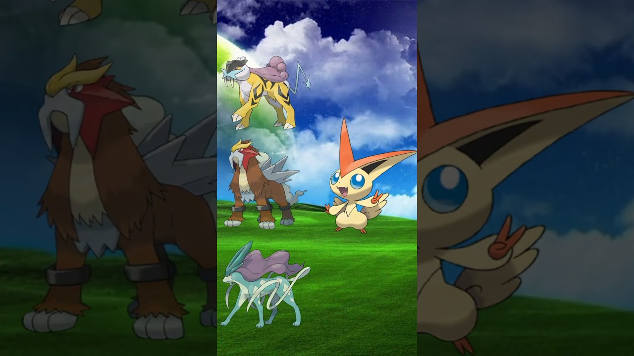 Victini Vs Legendary Pokemon #shorts #pokemon #victini #legendarypokemon
