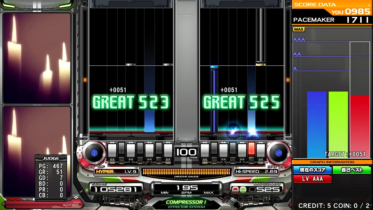 [IIDX 25 DP] イザナミノナゲキ DPH
