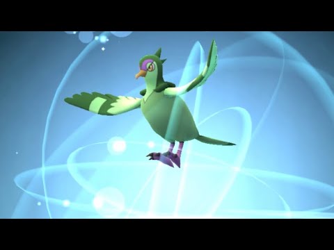 ポケモンgo 色違いマメパトゲットチャレンジ　色違いケンホロウに進化させてみた