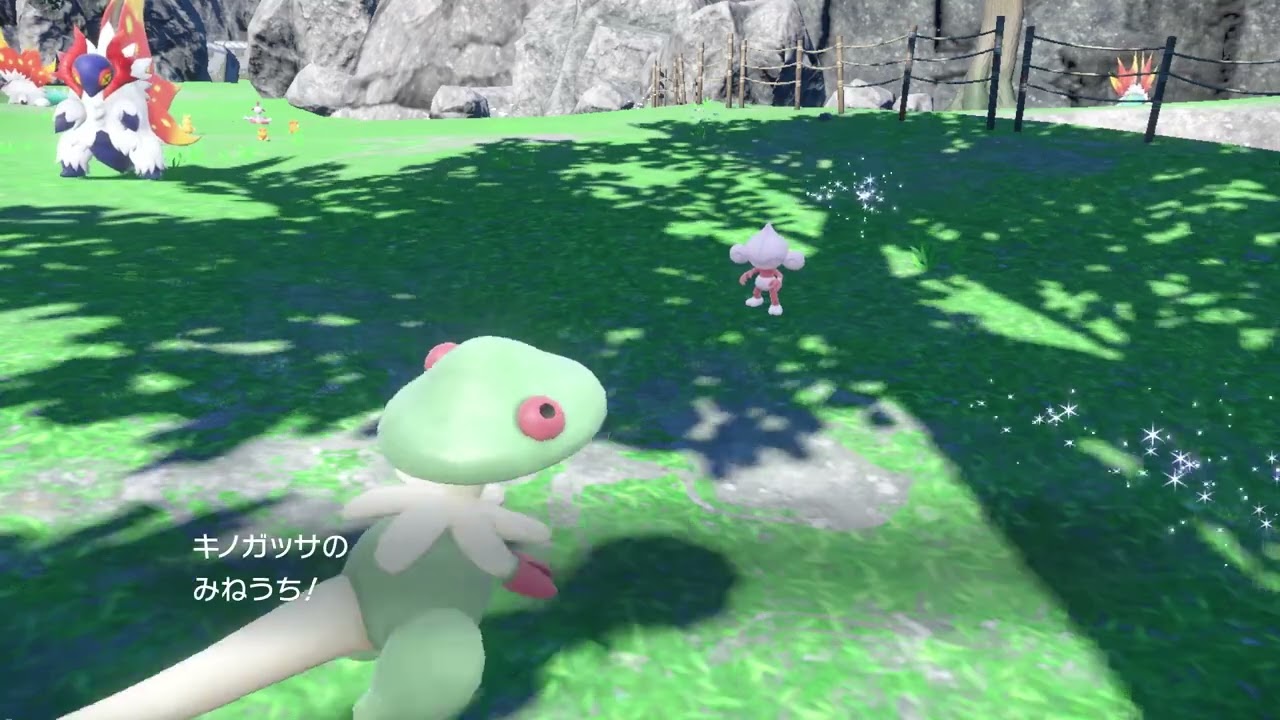 色違いアサナン遭遇シーン【ポケモンSV】