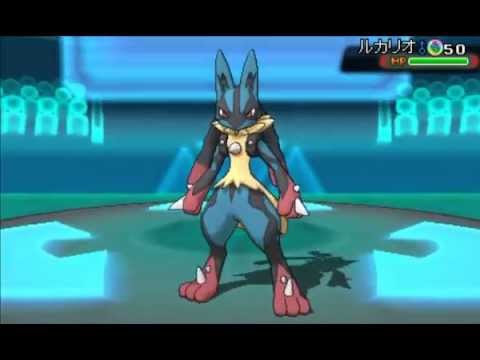 ポケモンORAS ローテーションバトル エンテイカイリキー vs メガルカリオ