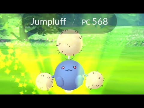 POKÉMON GO JUMPLUFF ワタッコパパンガ | パパンガ솜솜코 |コトヴォル |毽子绵 | วาทักโกะ | Джамплафф | जम्प्लफ़