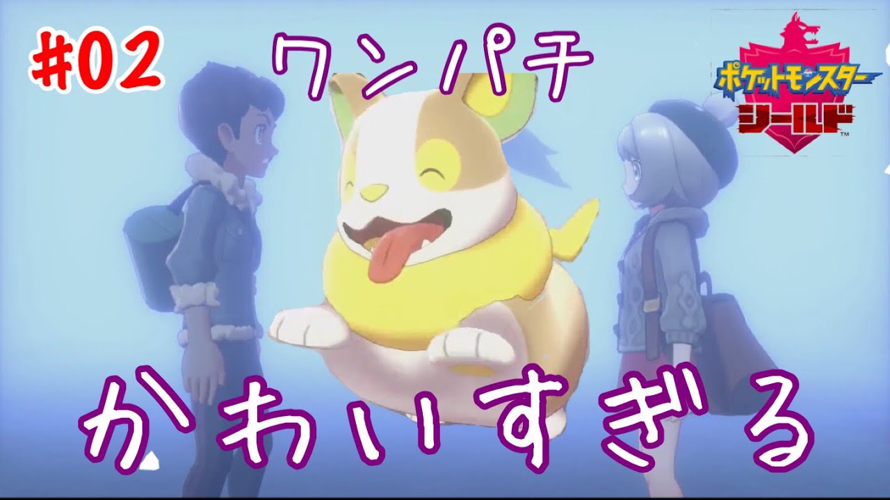 #02 伝説のポケモンよりもワンパチが欲しい【ポケモンシールド】